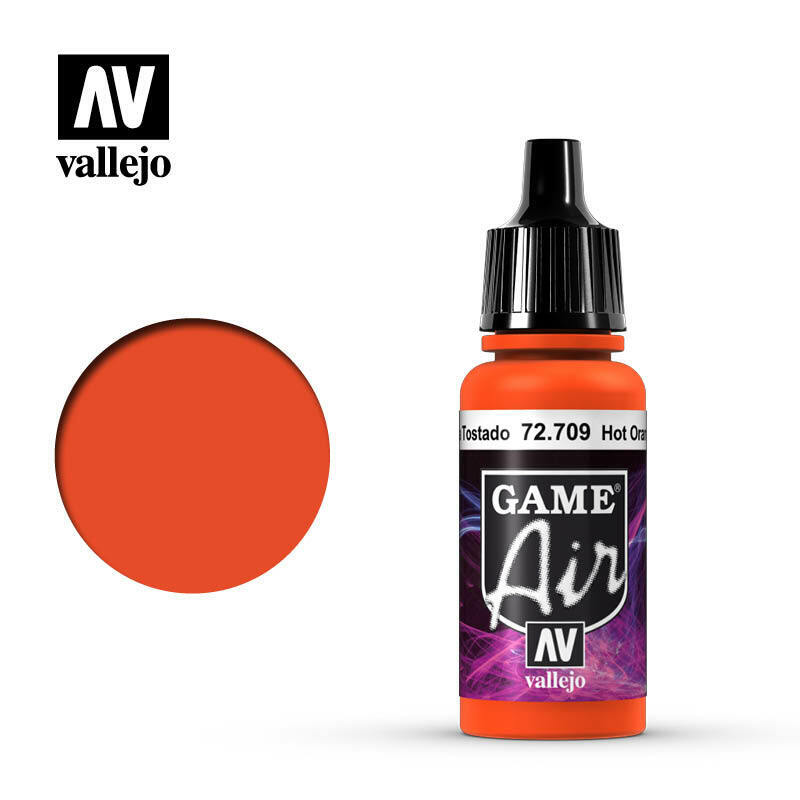 Vallejo Game Colour Paint Game Air Hot Orange (72.709) - Tistaminis