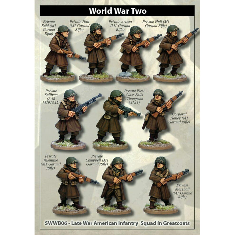 US Infantry Squad in Greatcoats New - Tistaminis