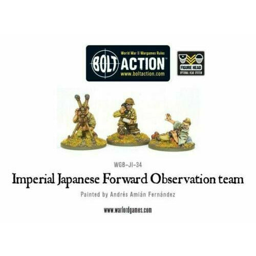 Bolt Action Imperial Japanese Army Forward Observer Team New - WGB-JI-34 - TISTA MINIS