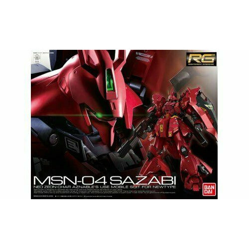 Gundam RG 1/144 SAZABI New - Tistaminis