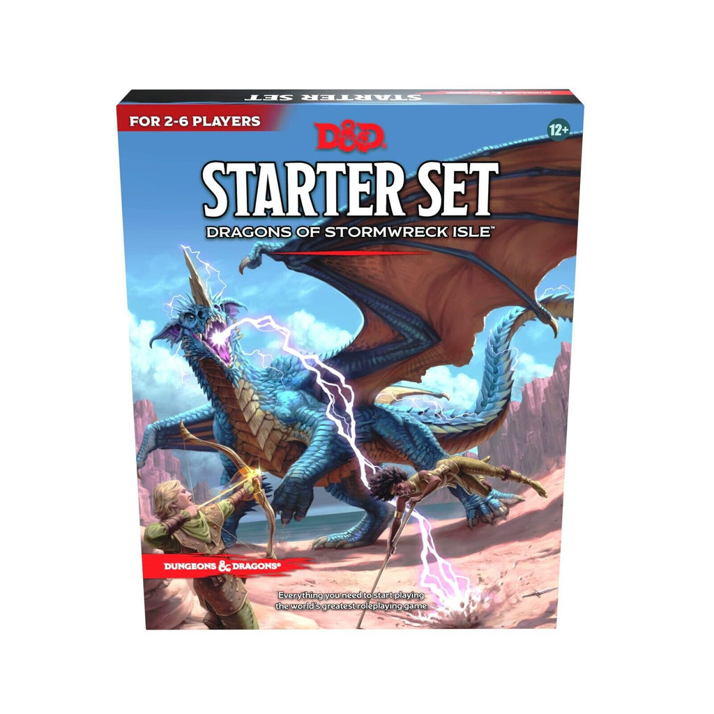DUNGEONS AND DRAGONS RPG STARTER SET DRAGONS OF STORMWRECK ISLE New - Tistaminis