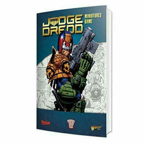 Judge Dredd Miniature Game - Rulebook New - Tistaminis
