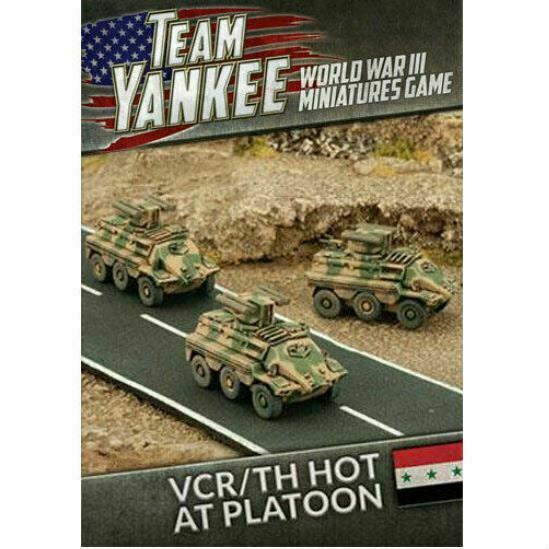 World War III: Team Yankee Iraqi VCR/TH HOT Anti-tank Platoon New - TISTA MINIS