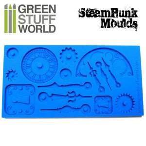 Green Stuff World Silicone Molds - Steampunk New - TISTA MINIS