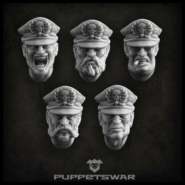 Puppets War Officer heads New - Tistaminis