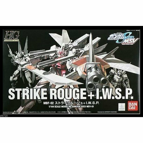 Bandai Gundam HG 1/144 #01 Strike Rouge + IWSP New - Tistaminis