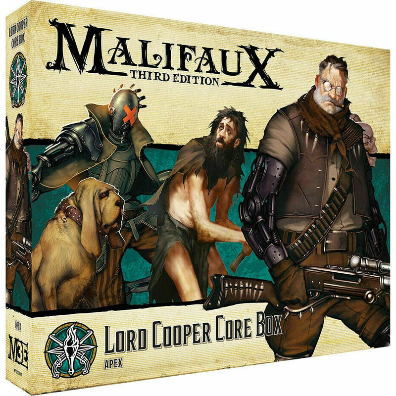 Malifaux Explorer's Society Lord Cooper Core Box New - TISTA MINIS