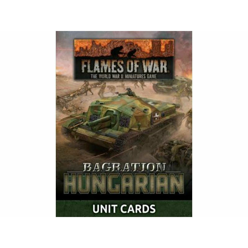 Flames of War Hungarian Unit Card Pack (37x Cards) June 19 Pre-Order - Tistaminis