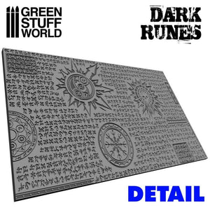 Green Stuff World Rolling Pin Dark Runes New - TISTA MINIS
