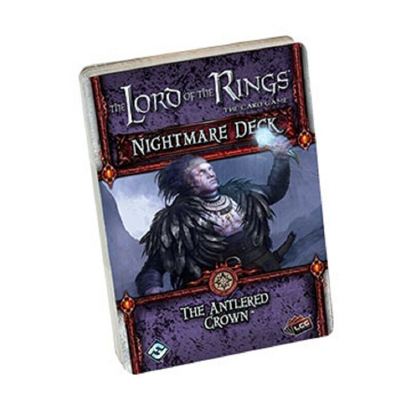 The Lord Of The Rings Card Game Nightmare Deck THE ANTLERED CROWN New - TISTA MINIS