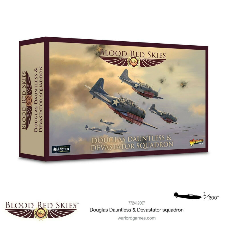 Blood Red Skies Douglas Dauntless & Devastator squadron New - Tistaminis