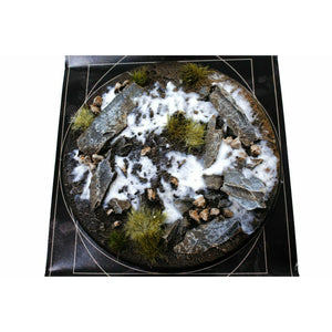 Gamers Grass Winter Bases Round 100mm (x1) - TISTA MINIS