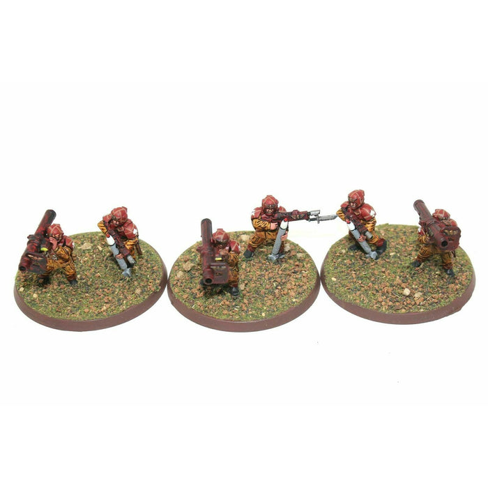 Warhammer Imperial Guard Cadian Missle Launcher Teams Well Painted JYS16 - Tistaminis