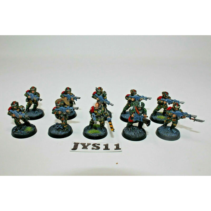 Warhammer Imperial Guard Cadian Shocktroopers Well Painted - JYS11 | TISTAMINIS