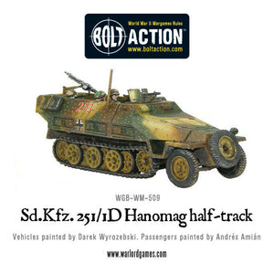 Bolt Action Sd Kfz 251/1 Ausf D Hanomag New - TISTA MINIS