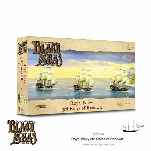 Black Seas: Royal Navy 3rd Rates of Renown New - TISTA MINIS