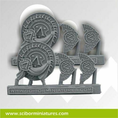 Scibor Miniatures Spartan Decorations set1 (6)  New - TISTA MINIS