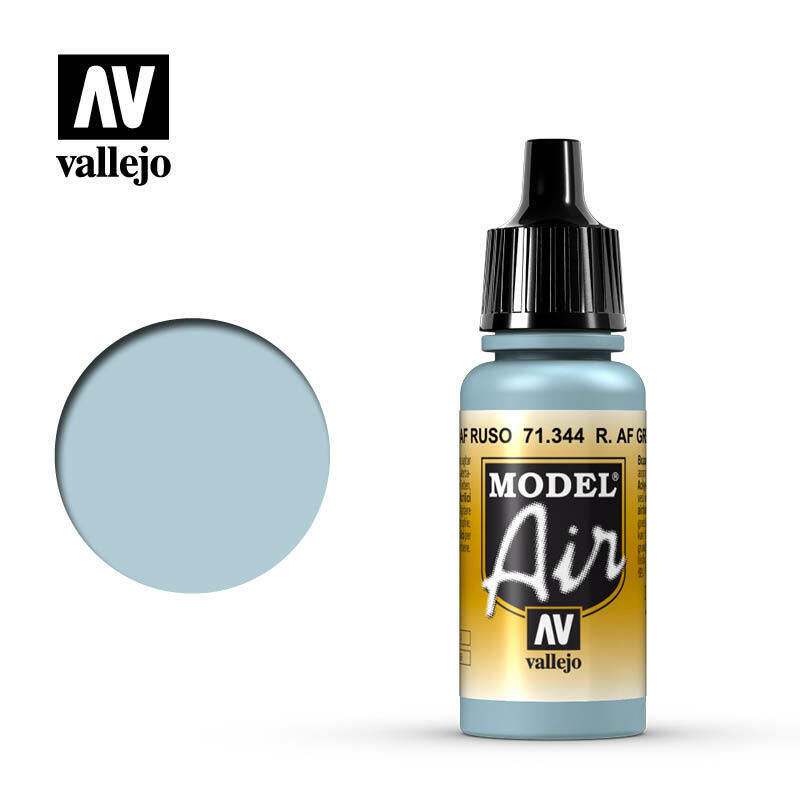 Vallejo Model Air Paint Russian AF Grey Protective Coat (71.344) - Tistaminis