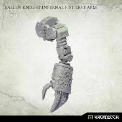 Kromlech Fallen Knight Infernal Fist Arm [left] (1) New - TISTA MINIS
