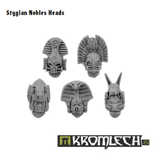 Kromlech Stygian Nobles Heads New - TISTA MINIS