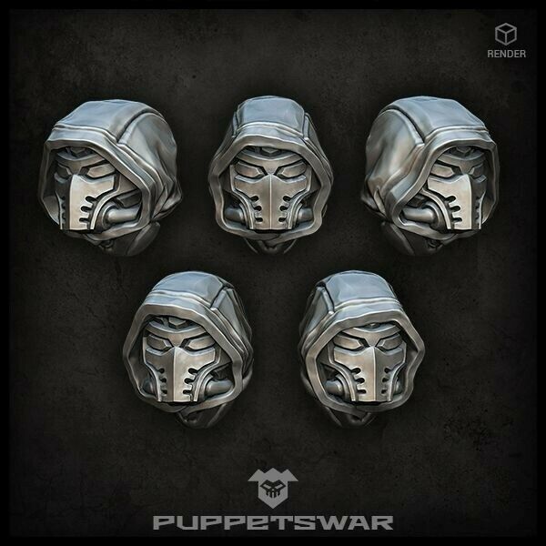 Puppets War Super Ninja heads New - Tistaminis