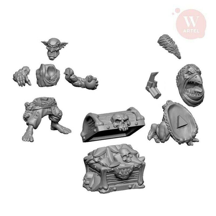 Artel Miniatures - Kaptin Bluddklaw 28mm New - TISTA MINIS