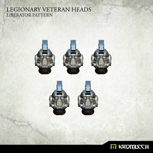 Kromlech Legionary Veteran Heads: Liberator Pattern (5) New - TISTA MINIS