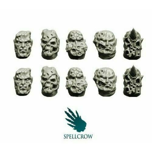 Spellcrow Chaos Space Knights Heads - SPCB5400 - TISTA MINIS