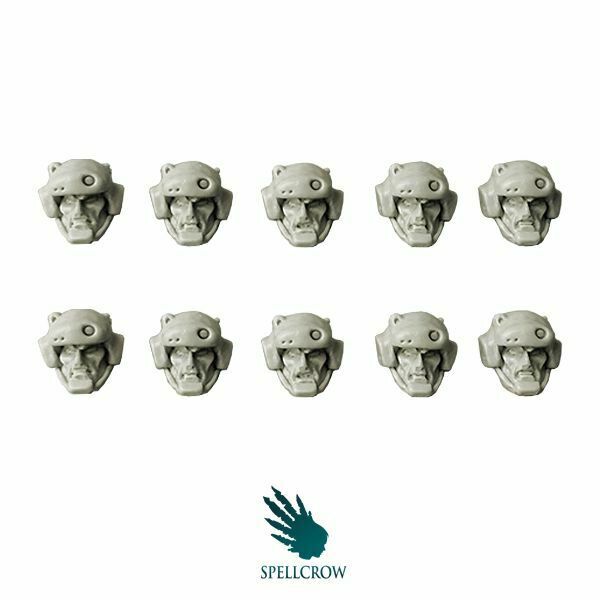 Spellcrow Shock Troops Helmets - SPCB5217 - TISTA MINIS