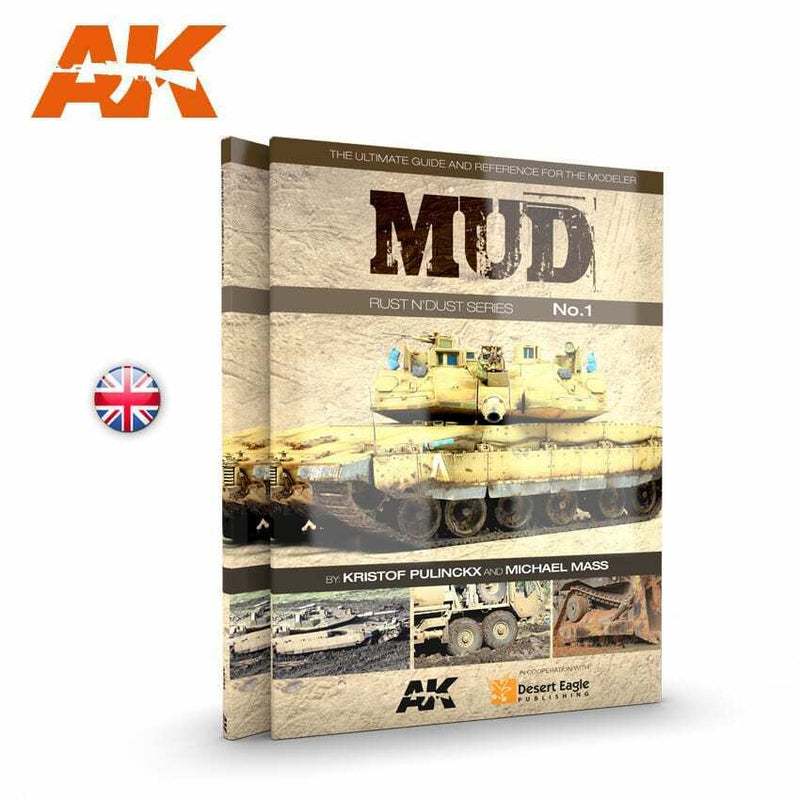 AK Interactive MUD. RUST DUST SERIES VOL.1 New - TISTA MINIS