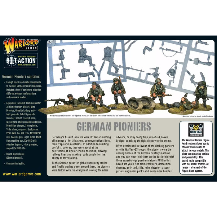 Bolt Action German Pioniers New - Tistaminis