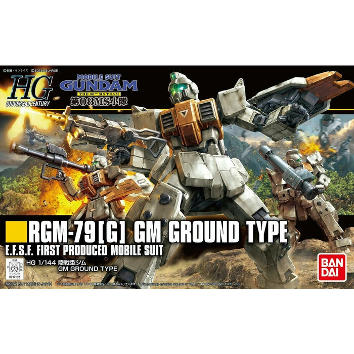 Bandai Gundam HGUC 1/144 #202 GM Ground Type New - Tistaminis