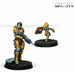 Infinity: Yu Jing: Tai Sheng, Zuyong Invincibles NCO (Breaker Rifle) New - TISTA MINIS