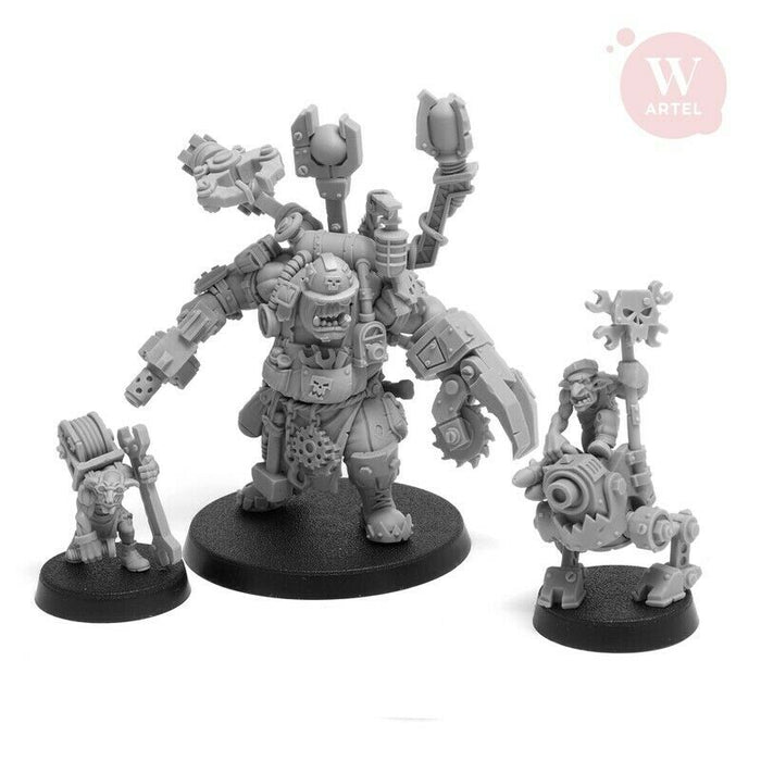 Artel Miniatures - Mekkanik with Matez 28mm New - TISTA MINIS