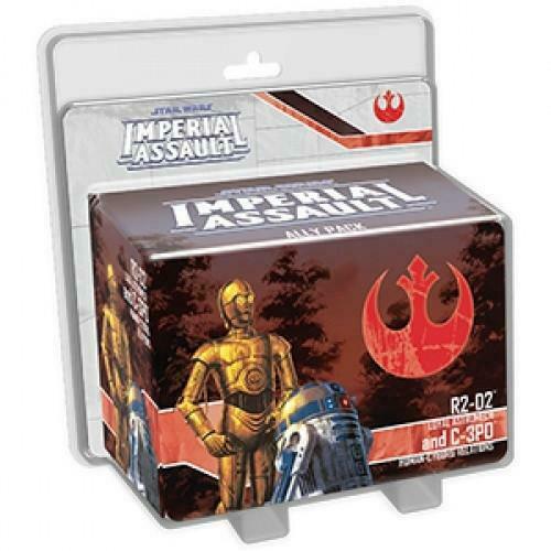Star Wars: Imperial Assault: R2-D2 And C-3 Po Ally Pack New - Tistaminis