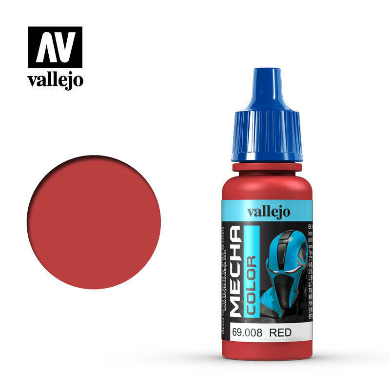 Vallejo Mecha Colour Paint Red (69.008) - Tistaminis