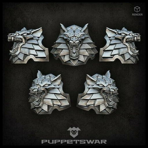 Puppets War H.I. Wolf Shoulder Pads New - Tistaminis