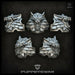 Puppets War H.I. Wolf Shoulder Pads New - Tistaminis