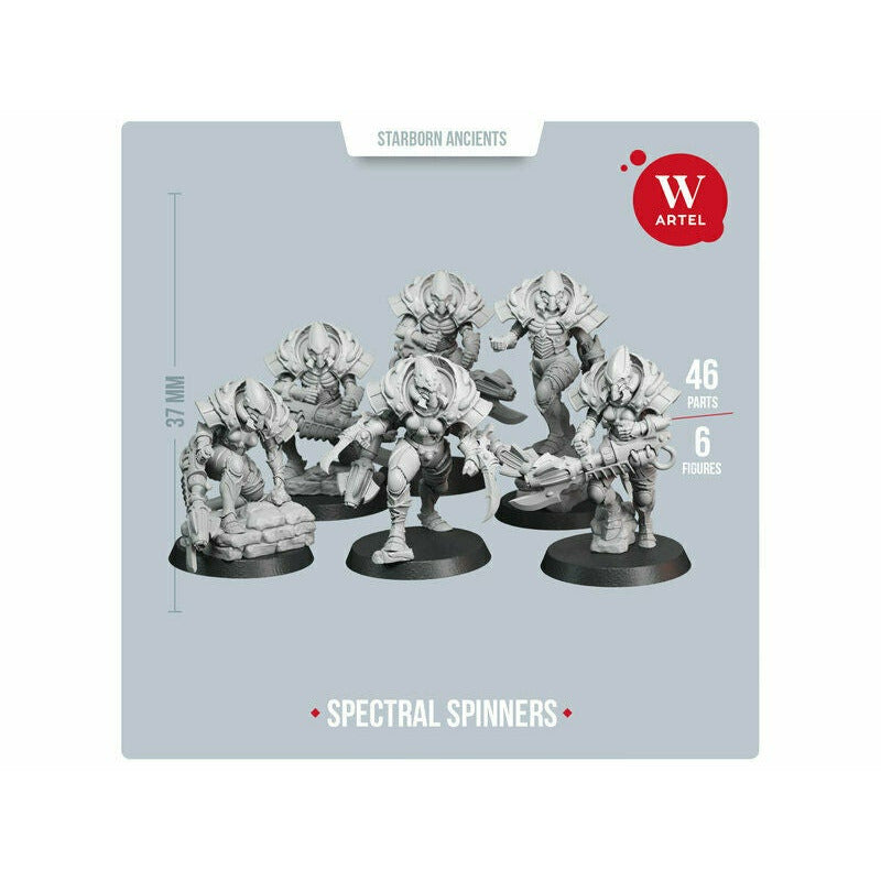 Artel Miniatures Spectral Spinners Squad (5 warriors+leader) New - Tistaminis