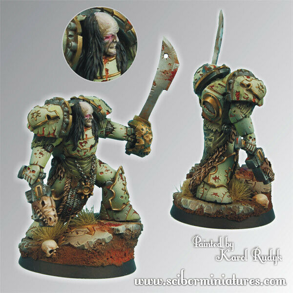 Scibor Miniatures 28mm Daemon SF Warrior #1 New - TISTA MINIS