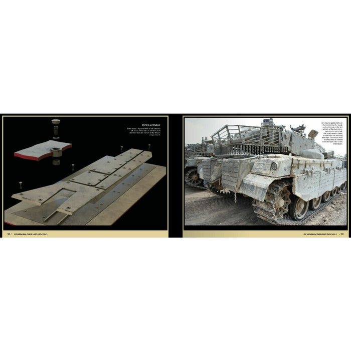 Abteilung502 THEIR LAST PATH IDF Tank Wrecks Merkava MK 1 and 2 New - Tistaminis