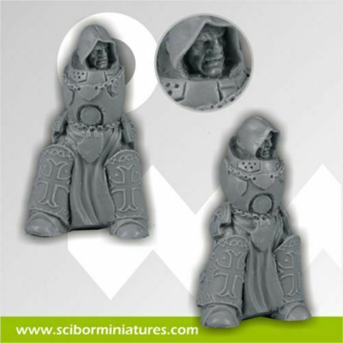 Scibor Miniatures SF Templar Knight Body #4 New - TISTA MINIS