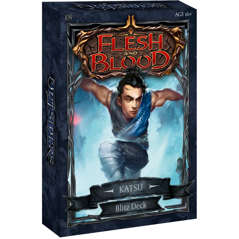 Flesh and Blood Outsiders Blitz Deck - Katsu Pre-Order March 24th - Tistaminis