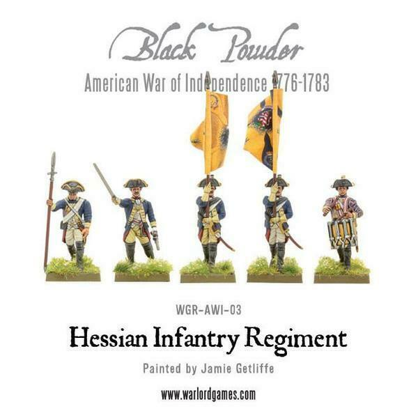 Black Powder American War of Independence  Hessian regiment New - TISTA MINIS