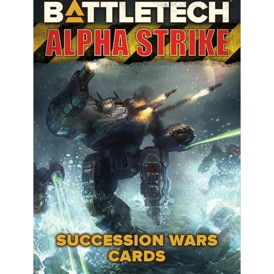 BATTLETECH ALPHA STRIKE SUCCESSION WARS CARDS New - TISTA MINIS