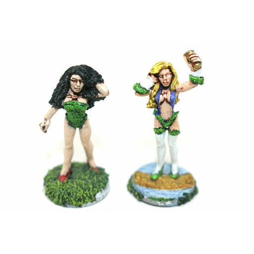 Warhammer Bloodbowl Cheerleaders Metal Well Painted OOP - JYS6 - TISTA MINIS