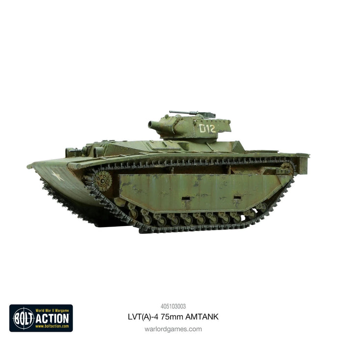 Bolt Action American LVT(A)-4 75mm AMTANK New - Tistaminis