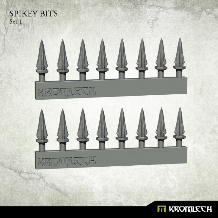 Kromlech Spikey Bits Set 1 (16) New - TISTA MINIS