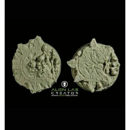 Alien Lab Miniatures CHAOS BASES ROUND 40MM New - Tistaminis