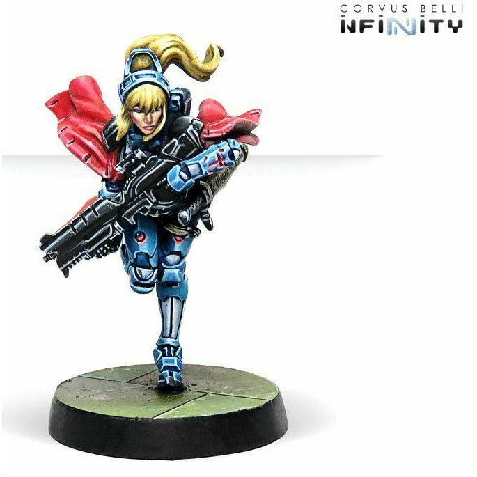 Infinity: Panoceania Jeanne D'arc (Mobility Armor / Spitfire) New - TISTA MINIS